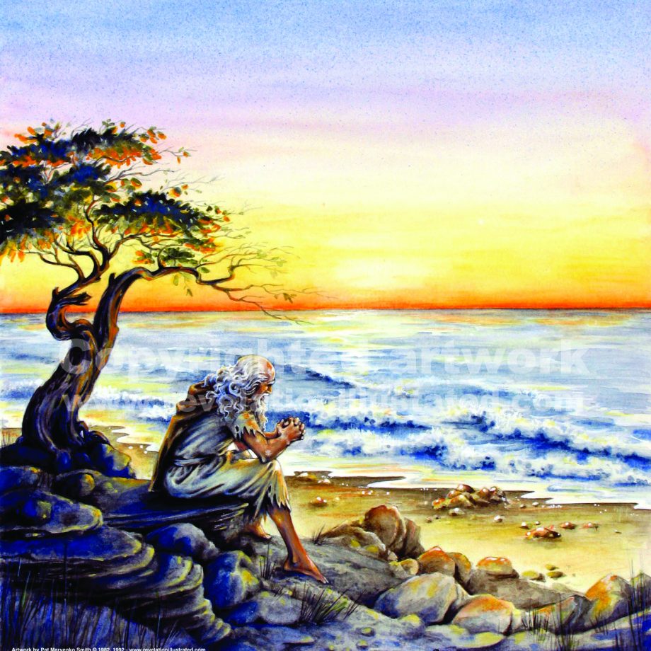 Apostle John on the Isle of Patmos Image Download Revelation Productions