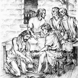 Jesus Washing Feet Image Download