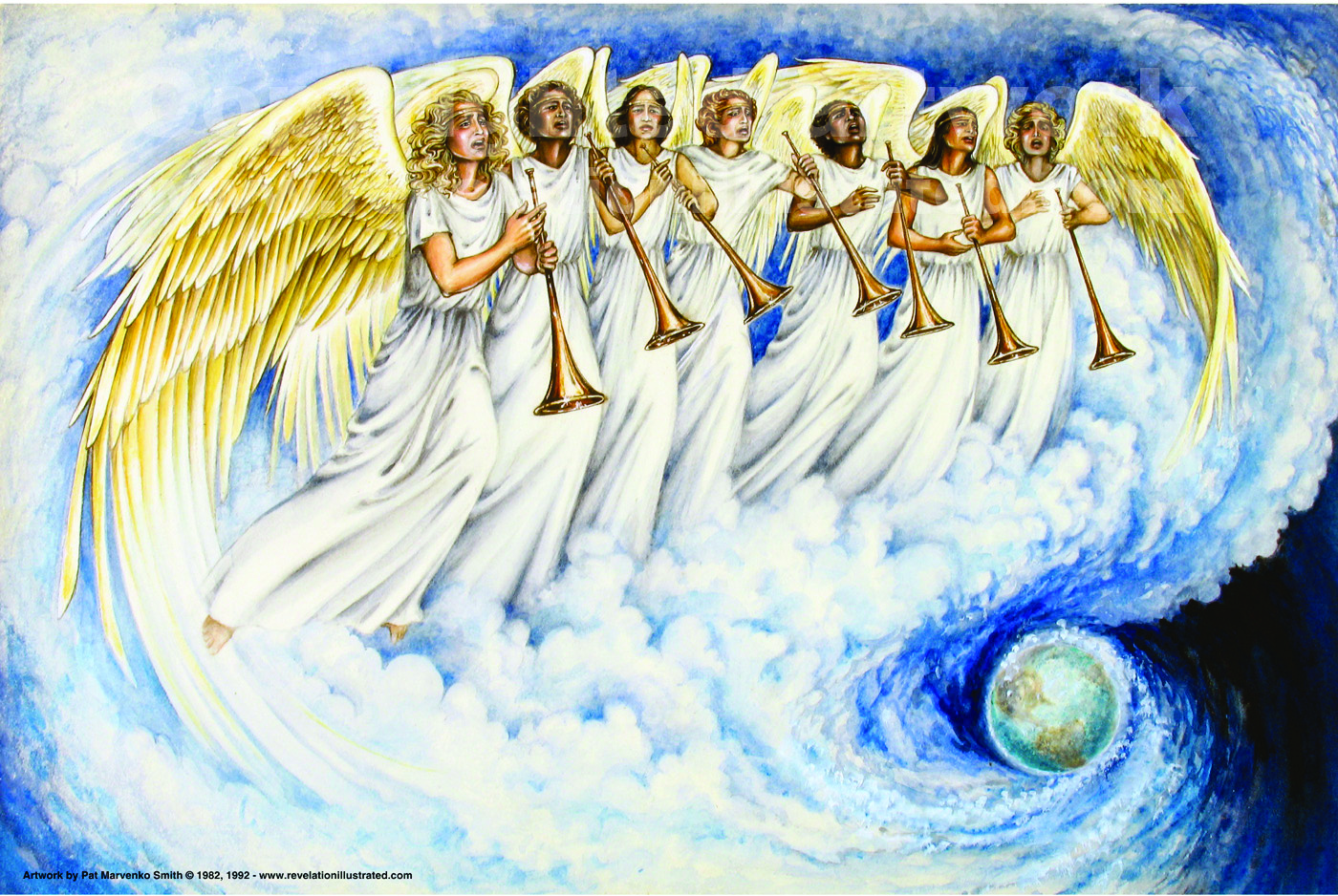 Seventh Seals Seven Angels Seven Trumpets Image Download Revelation Productions