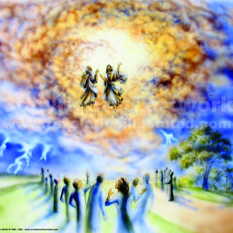 The Two Witnesses Taken Up Into Heaven Image Download Revelation Productions